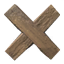 Timber Roof Cross 45° icon