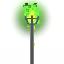 Standing green-burning iron torch(no loot)