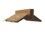 Old thatch roof 26° ridge icon