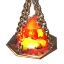 Hanging brazier icon