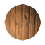 Wood shield icon