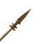 Bronze spear icon