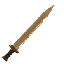 Bronze sword icon