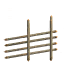 Roundpole fence icon