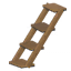 Wood ladder icon